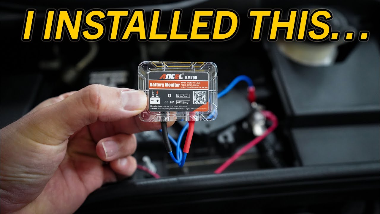 Best $25 Car Battery Mod? Bluetooth Monitor on My NSX