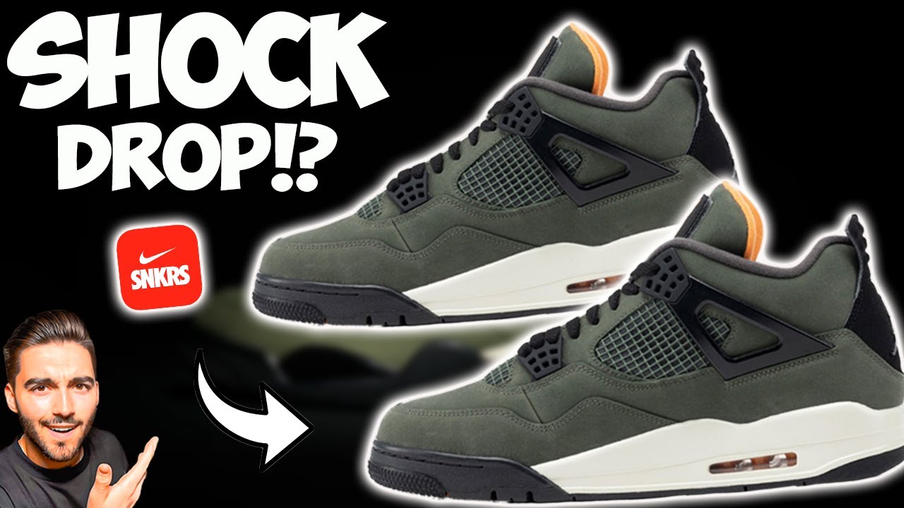 SHOCK DROP! UNDEFEATED JORDAN 4 RESTOCK GET READY!
