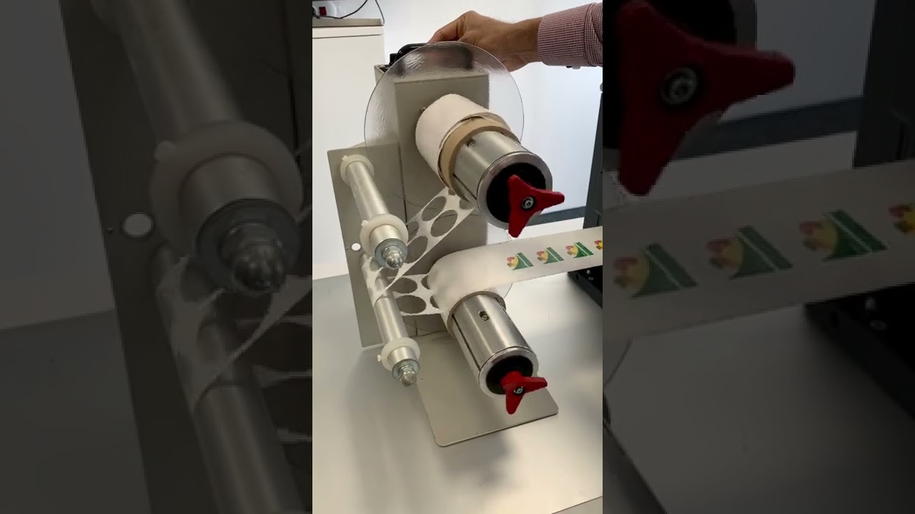 LABEL REWINDER/UNWINDER | TWIN-CAT-COLOUR | Labelmate