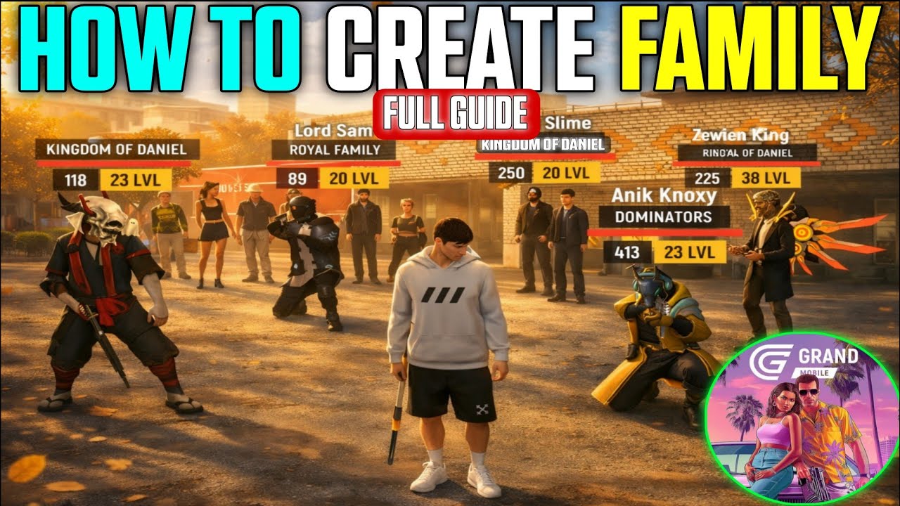 🔥 HOW to CREATE a FAMILY FAST! Full Step-by-Step Guide In Grand Mobile RP Life Simulator