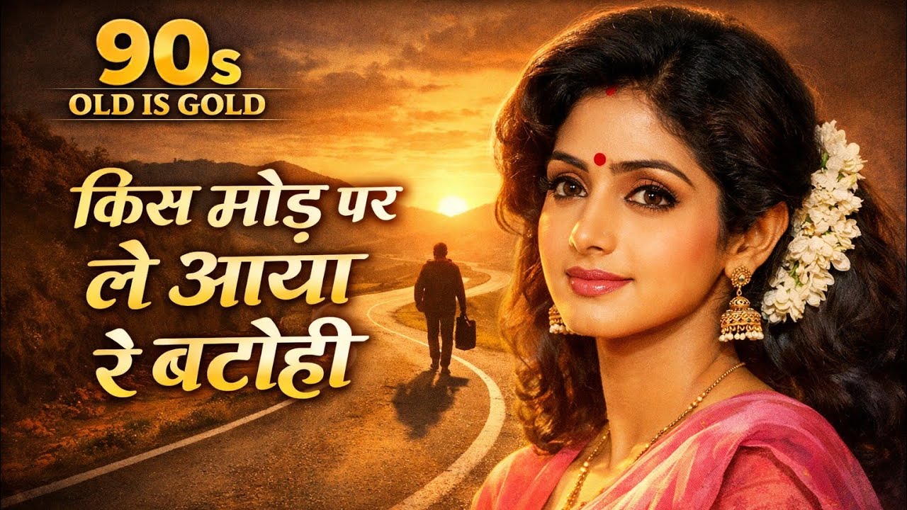 Kis Mod Pe Le Aaya Re Batohi || 90s Old is Gold Bolliwood Hit song 2026 ||  SAAJ SAGAR Viral song 