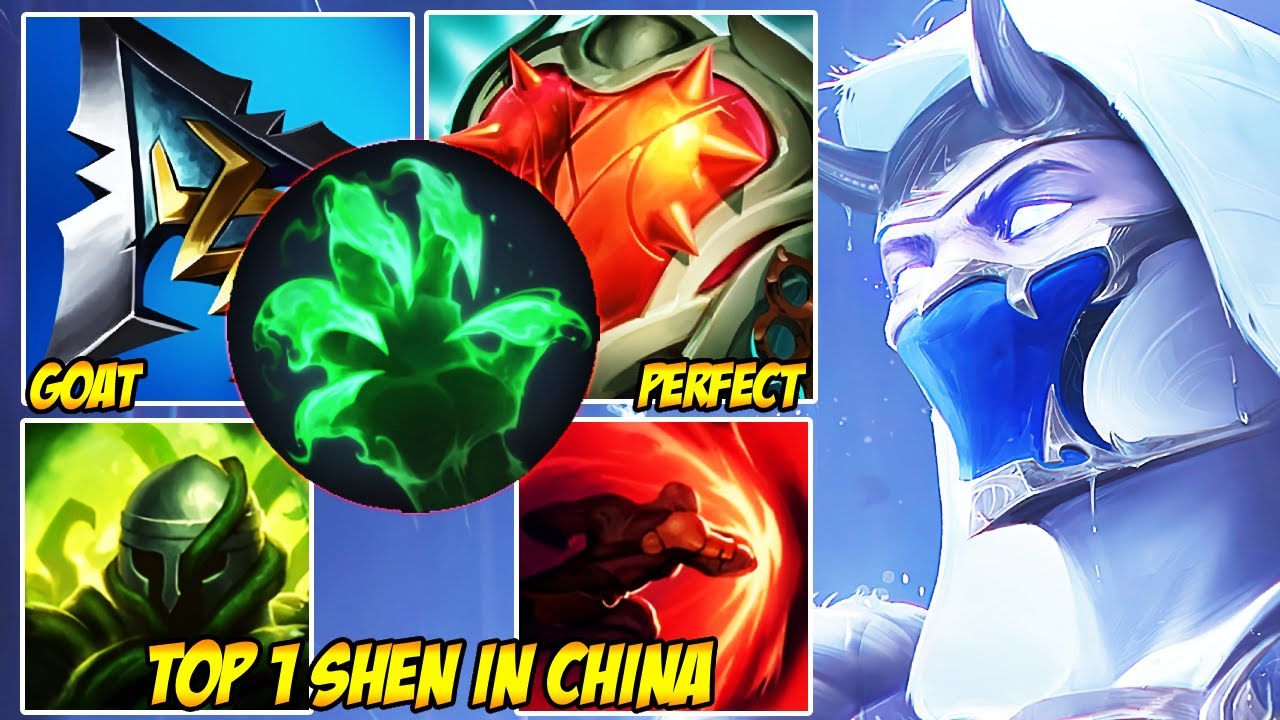 WILD RIFT CHINA TOP 1 SHEN - SHEN REFUSED TO DIE...