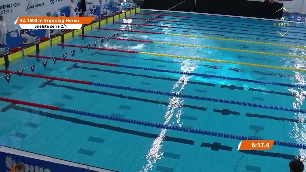 #42 A-Finale / Heren 1500m Vrije slag / NK LB 2024
