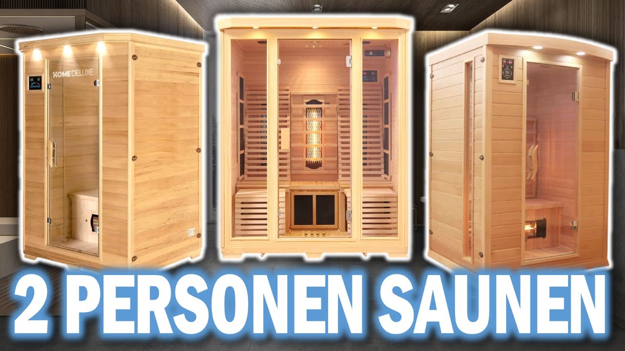 Beste 2 PERSONEN INFRAROT SAUNAKABINEN 2026 | Top 3 Infrarotsaunen für 2 Personen