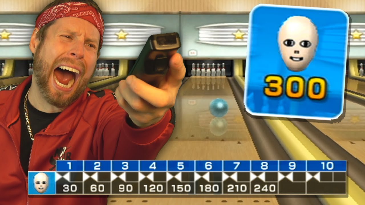 Попытка сыграть ИДЕАЛЬНУЮ ИГРУ на Wii Sports Bowling