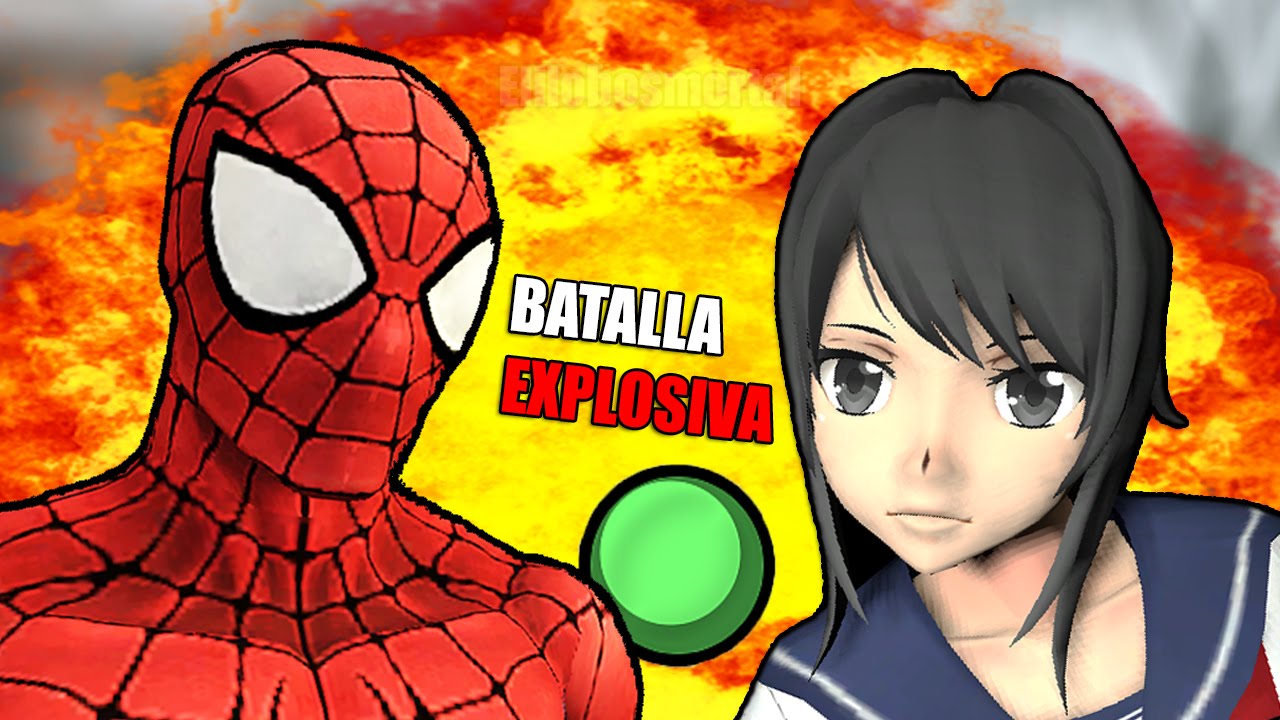 SPIDERMAN Vs YANDERES Explosivas! - Garry's Mod *Random Game* con Amigos!