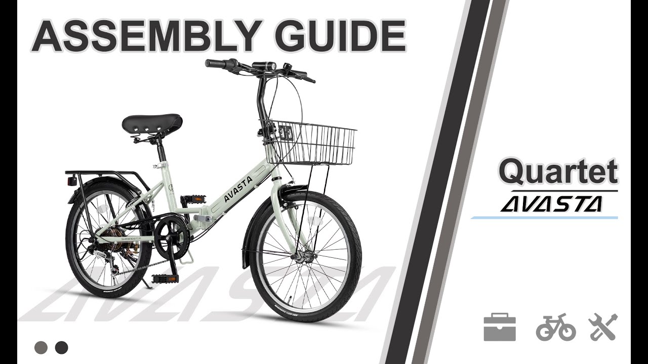 How to install AVASTA Quartet Folding Bike.