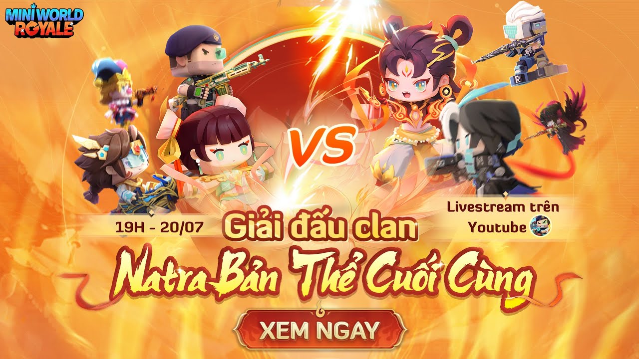 MINI WORLD ROYALE - GIẢI ĐẤU CLAN ĐẠI CHIẾN!