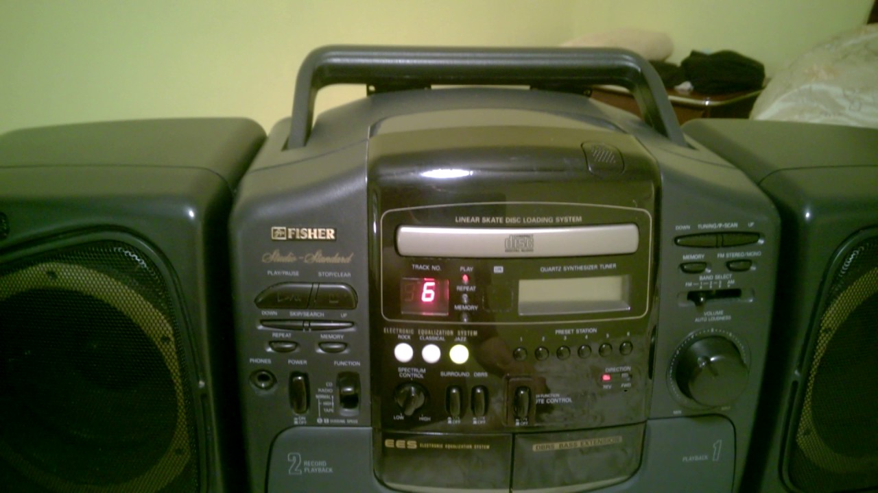Fisher boombox ph380