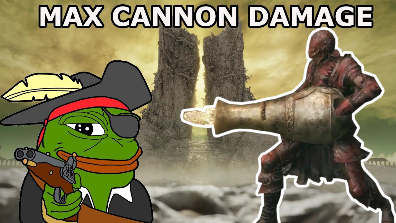 This Is What Max Cannon Damage Looks Like In Elden Ring