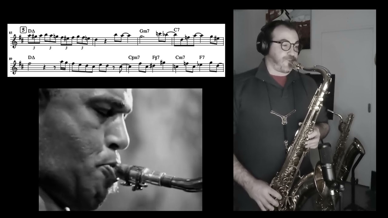 Lady Bird - Dexter Gordon 1964 transcription solo