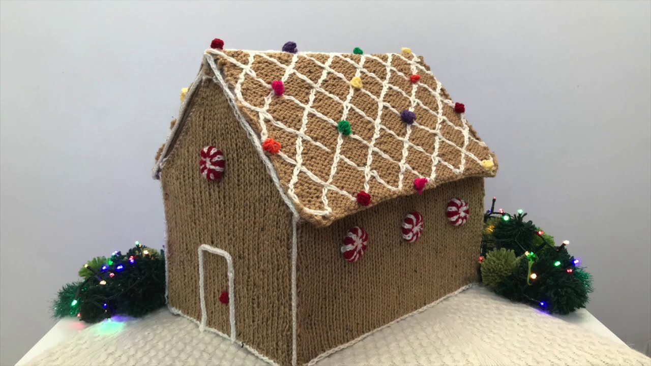 DIY Knitted Gingerbread House « Fun Christmas Knitting!