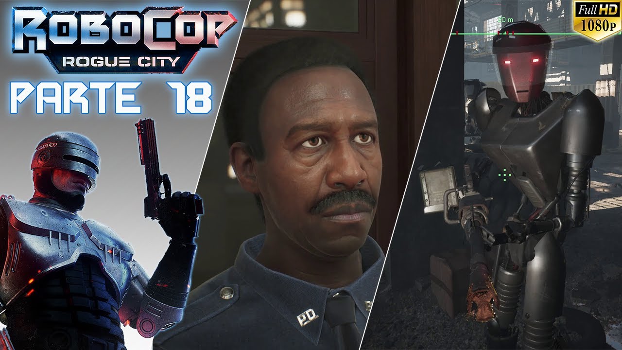 RoboCop Rogue City, PARTE 18, REUNIÓN OSCURA, Español, 1080p 60fps