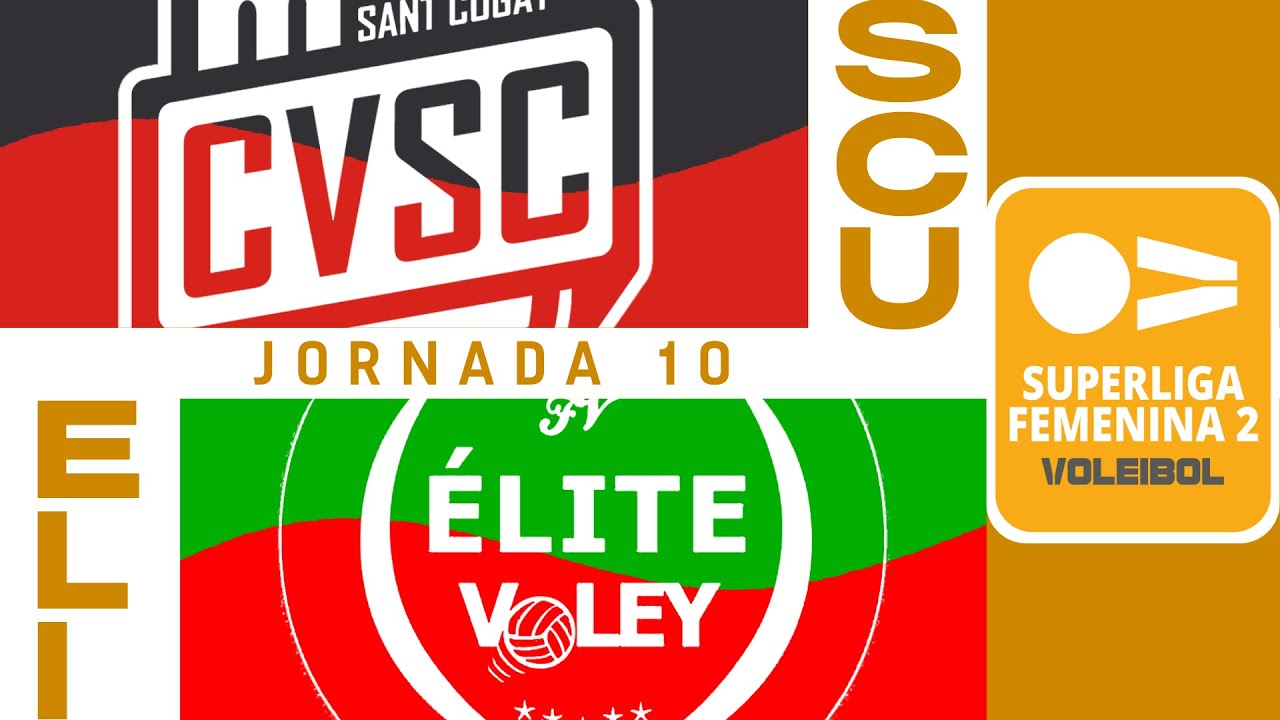 [SF2 Grupo B] Jornada 10 - Club Voleibol Sant Cugat y &Eacute;lite V&oacute;ley El Rosario