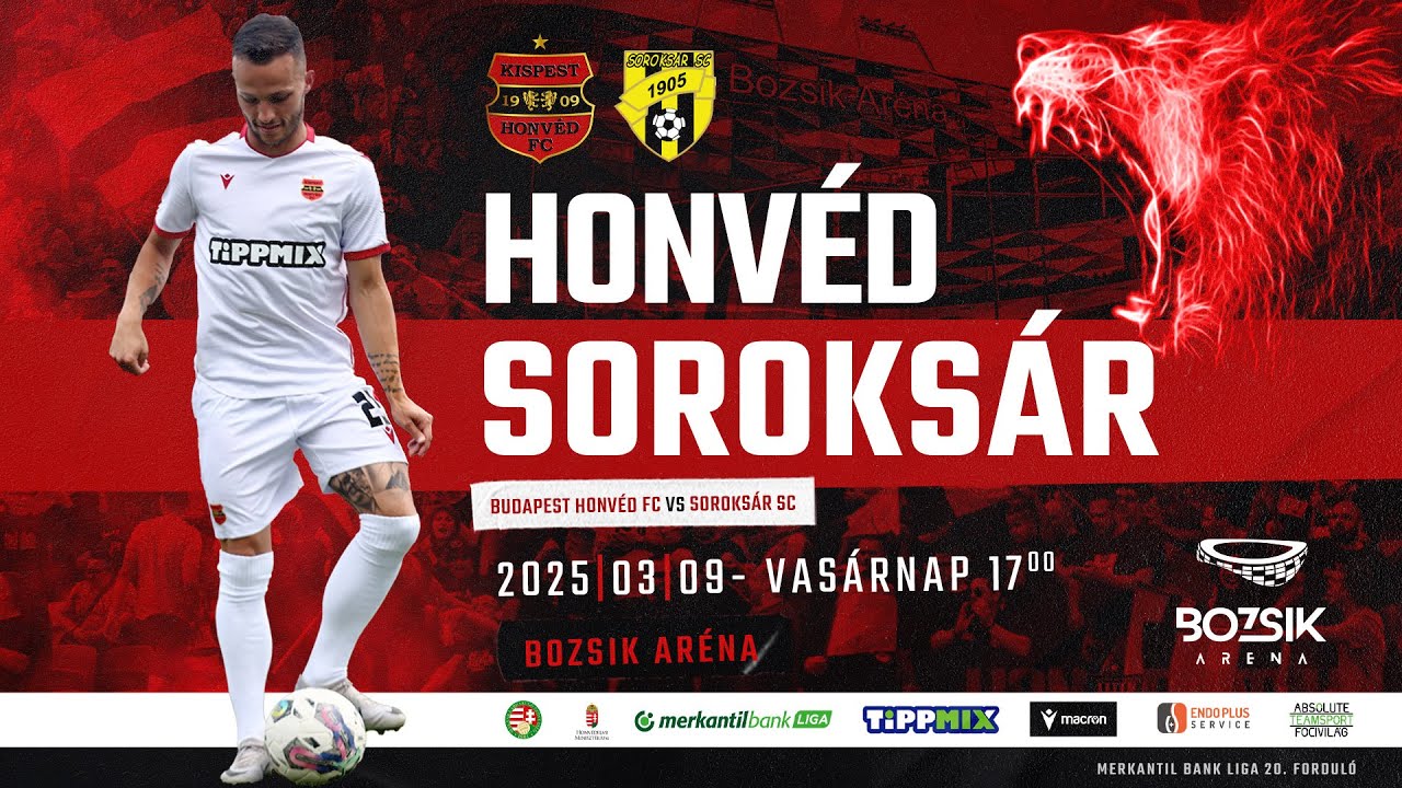 Budapest Honvéd FC - Soroksár SC, Merkantil Bank Liga NBII., 20. forduló