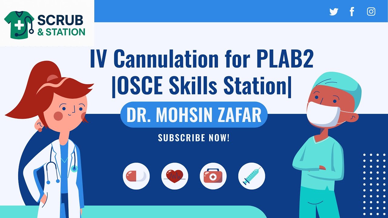 IV Cannulation for PLAB2 |OSCE Skills Station|