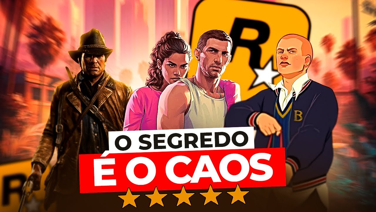 HISTÓRIA DA ROCKSTAR GAMES - O BUG mais LUCRATIVO da História!!