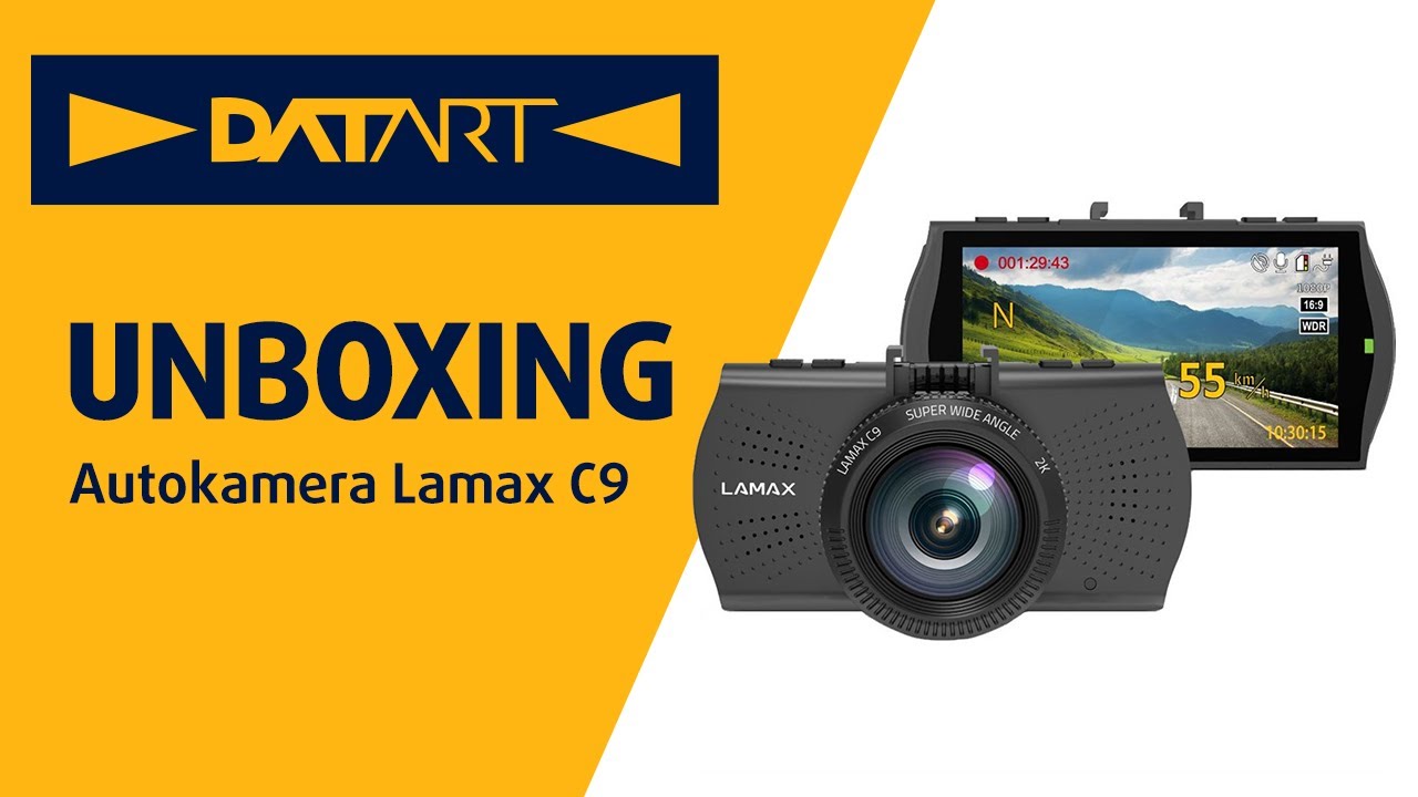 Autokamera Lamax C9 | unboxing