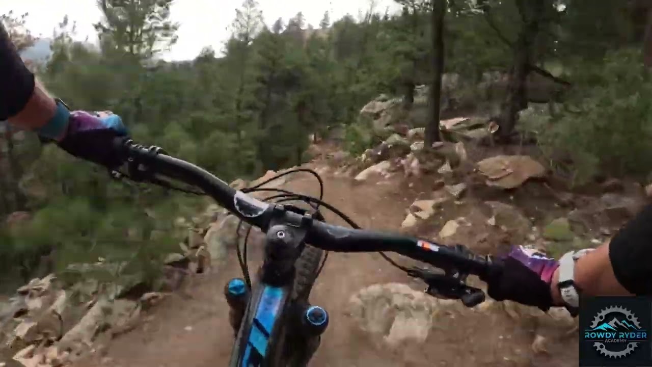 GAUNTLET GOLD- fun and fast NEW trail at Virginia Canyon! 🚵‍♀️💨 | Rowdy Ryder Academy