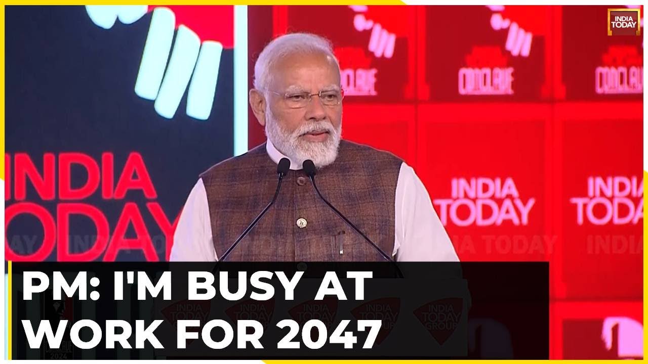 2029? I'm Busy At Work For 2047: PM Modi At India Today Conclave 2024 | #ModiAtIndiaToday