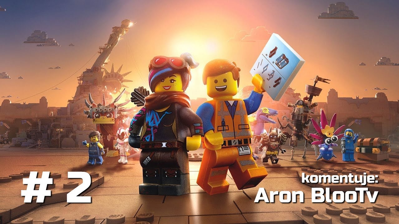 Zagrajmy w Lego Przygoda 2 Gra Wideo na 100% #2 Walka z Wielkim Dinozaurem (PS4)