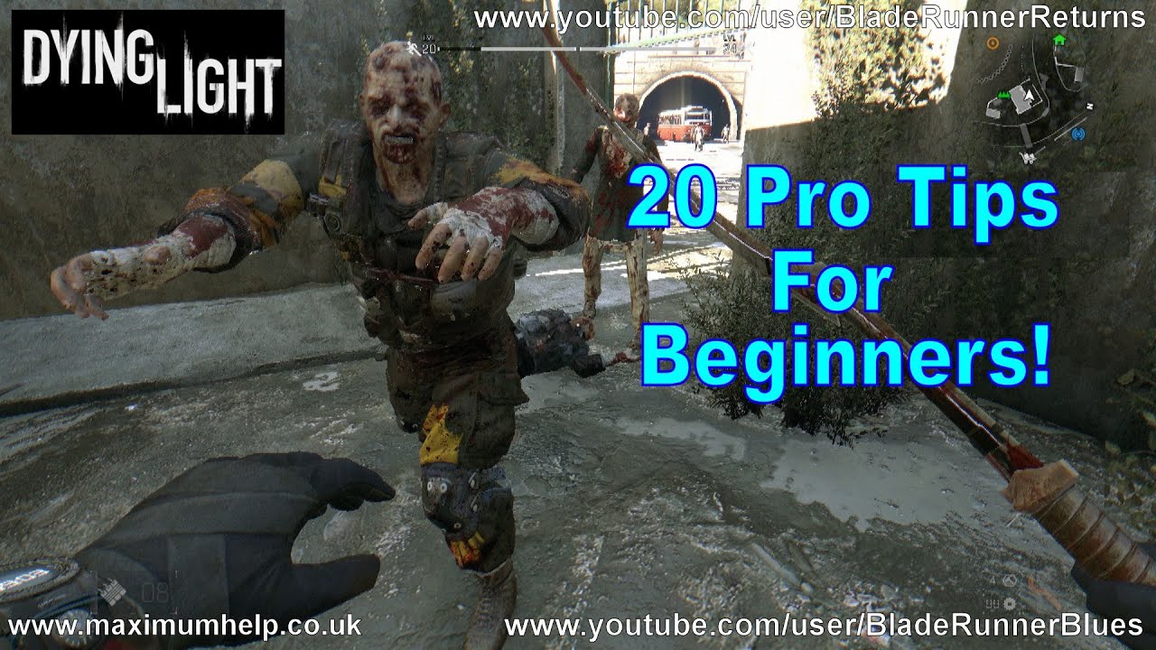Dying Light 20 Pro Tips To Make It Easy! Beginners Strategy Guide + Review PC PS4 Max Settings 1080p