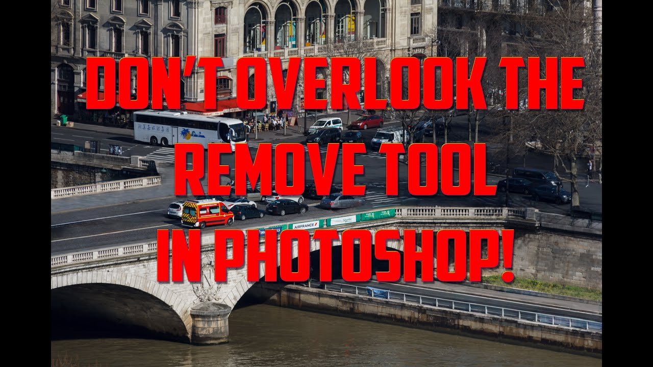 Photoshop's Amazing Remove Tool Explained