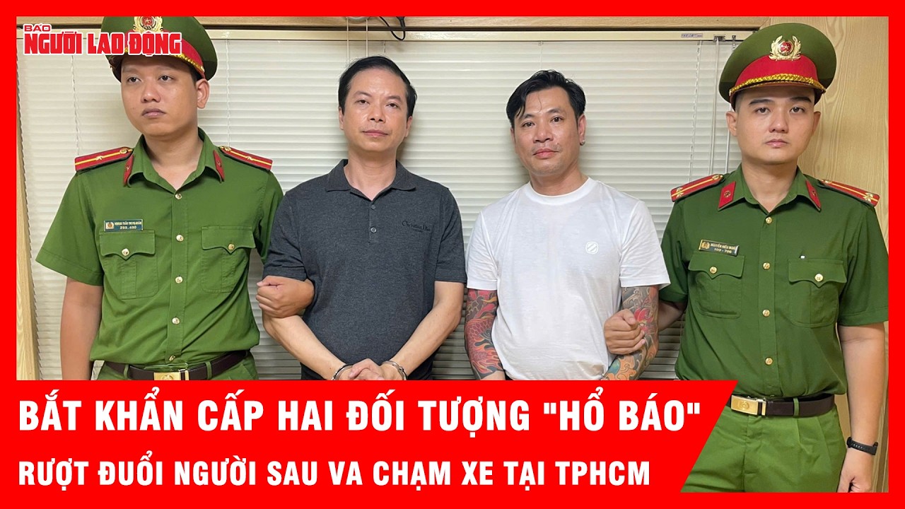 Bắt khẩn cấp hai đối tượng 