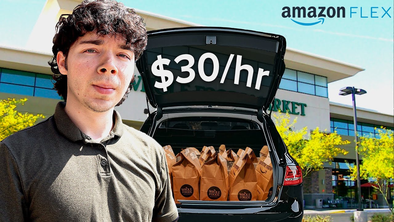 Подработка по доставке продуктов Whole Foods за 30 долларов в час (Amazon Flex)