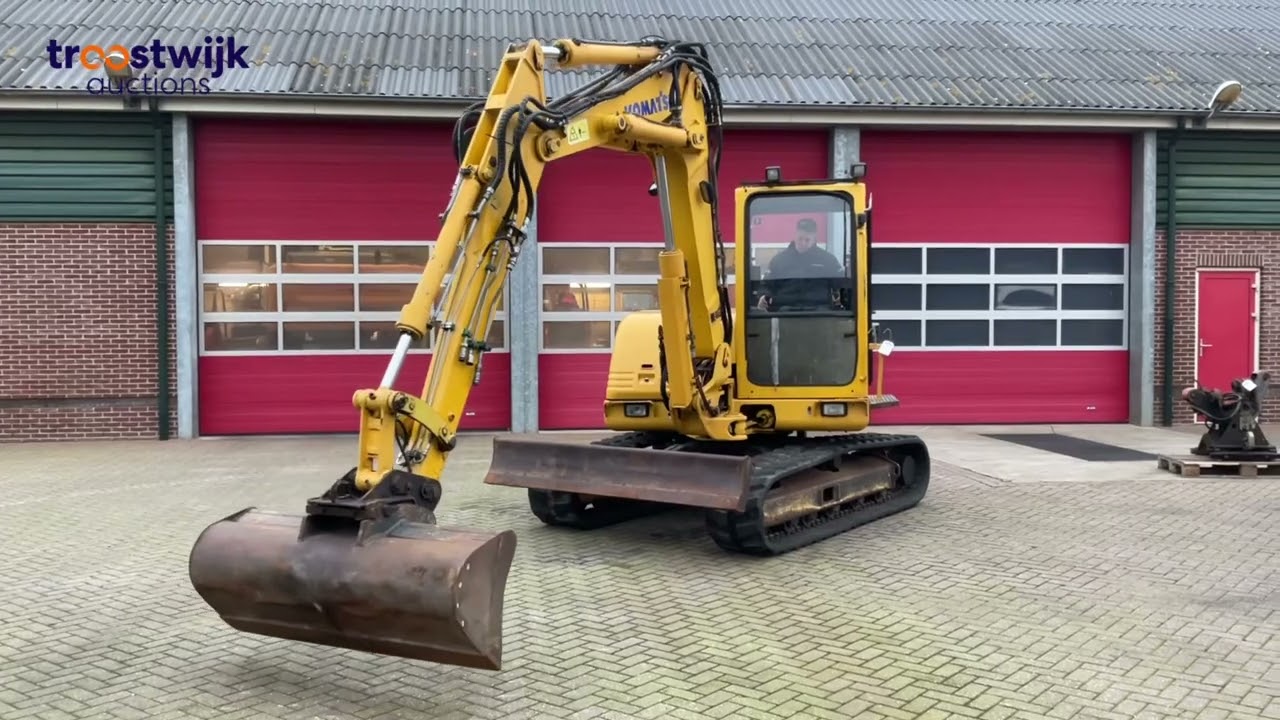 Komatsu PC 75 - midi graafmachine - auction 38509 lot 177
