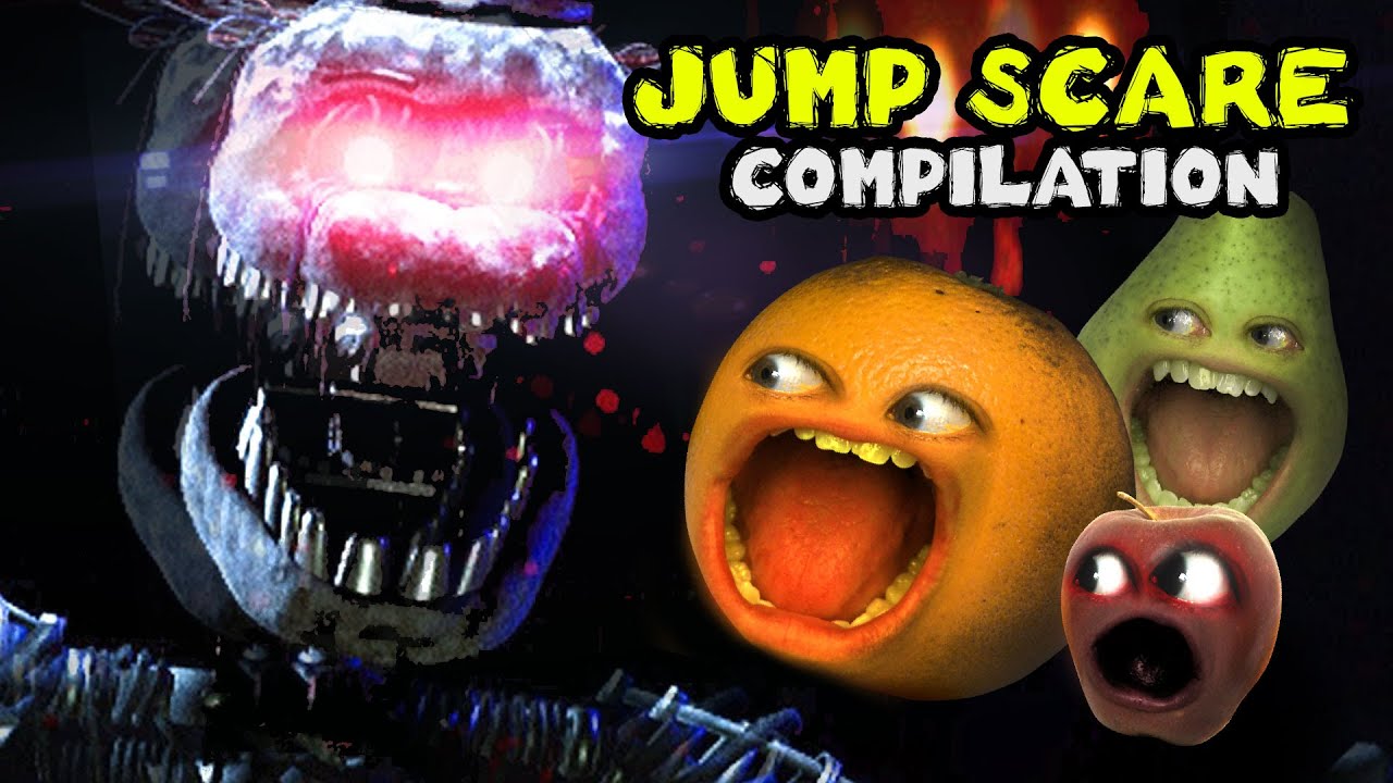 ЛУЧШИЕ СТРАШНЫЕ МОМЕНТЫ!!! (Annoying Orange Gaming Supercut)