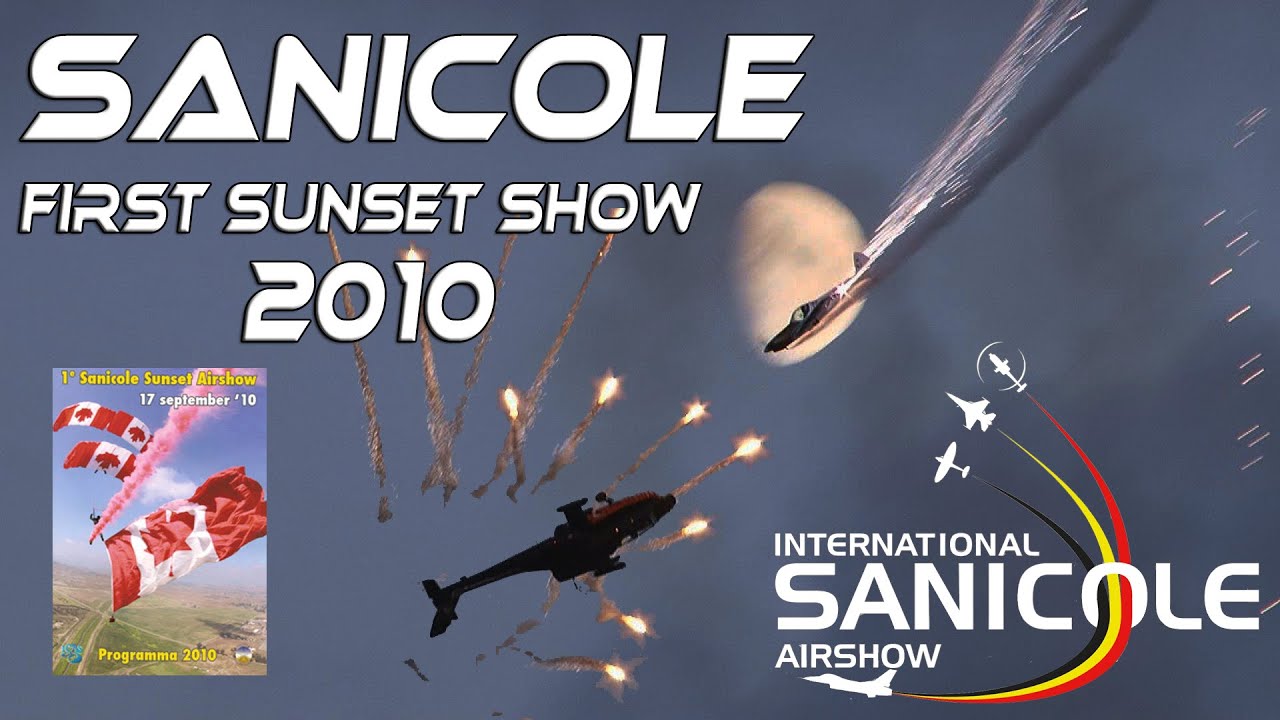 Sanicole Airshow  2010 .The First Sanicole  Sunset Airshow 2010  . Full report