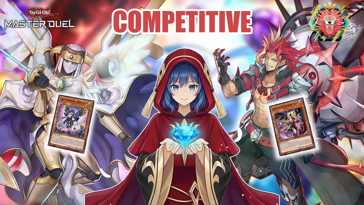 COMPETITIVE VV IN RANK WITH GEM-KNIGHT DAN FIENDSMITH! Yu-Gi-Oh Master Duel | Voiceless Voice Deck