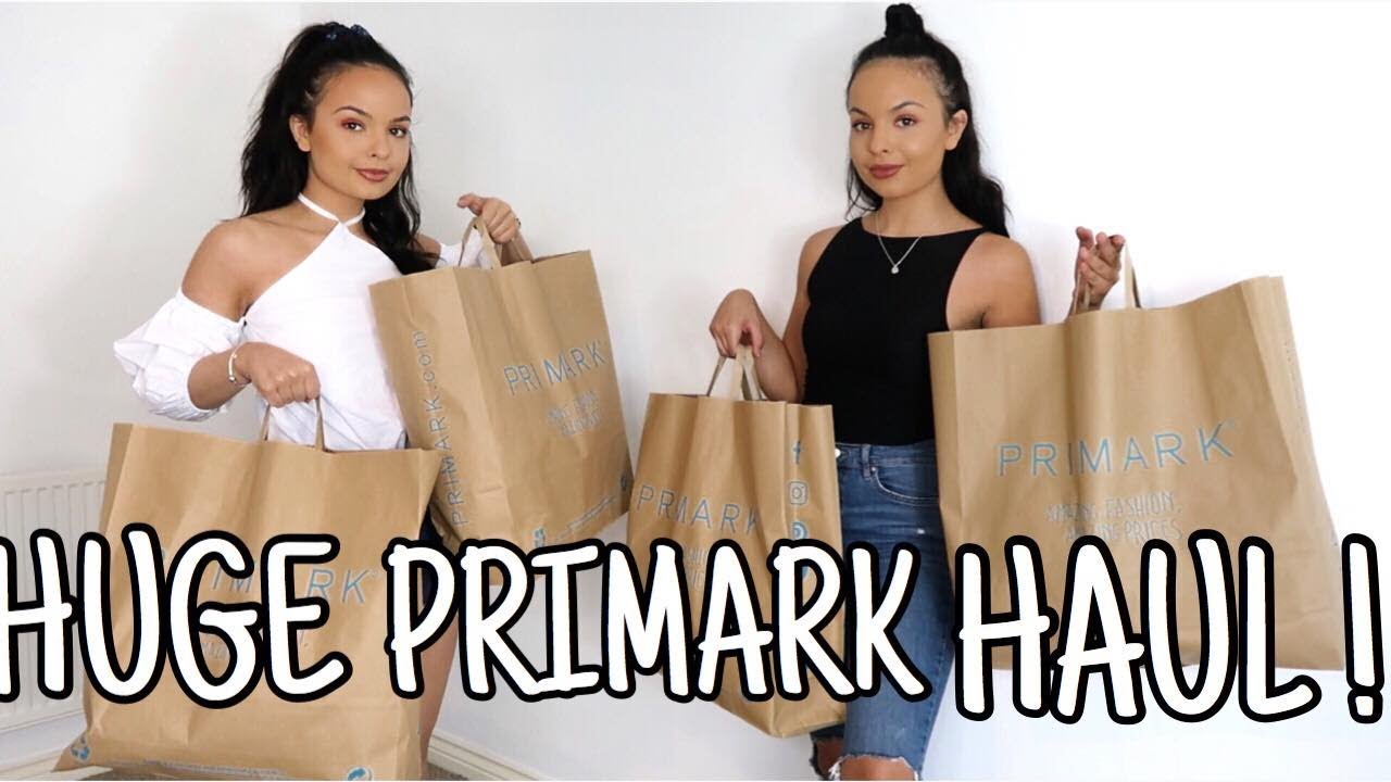 £200+ MASSIVE  TRY ON PRIMARK HAUL - AYSE AND ZELIHA
