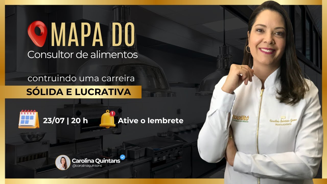 O Mapa da Consultoria de alimentos