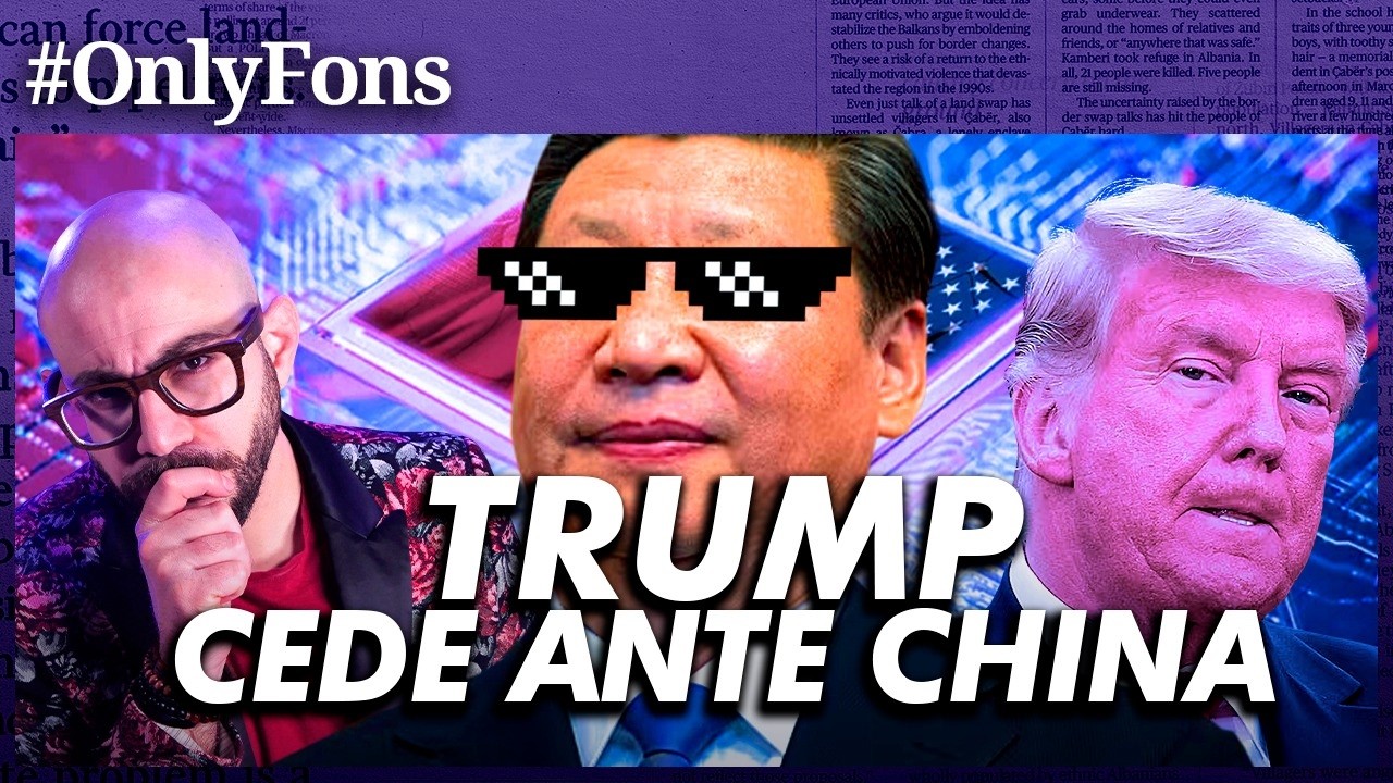 TRUMP SE RINDE ANTE CHINA: el acuerdo que cambiará la carrera por la IA - @SoloFonseca