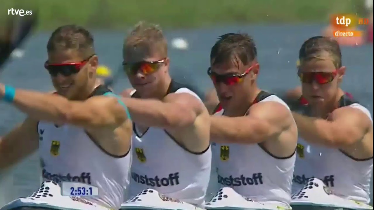 FINAL A K4 1000 MEN - 2018 ICF Canoe Sprint World Championships Montemor.