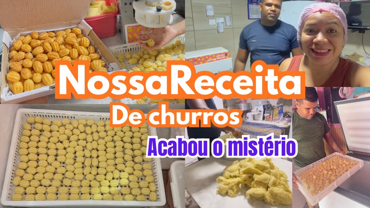 🔥CHURROS PERFEITO PARA VENDER | Receita Fácil, Barata e Lucrativa 💰Passo a passo