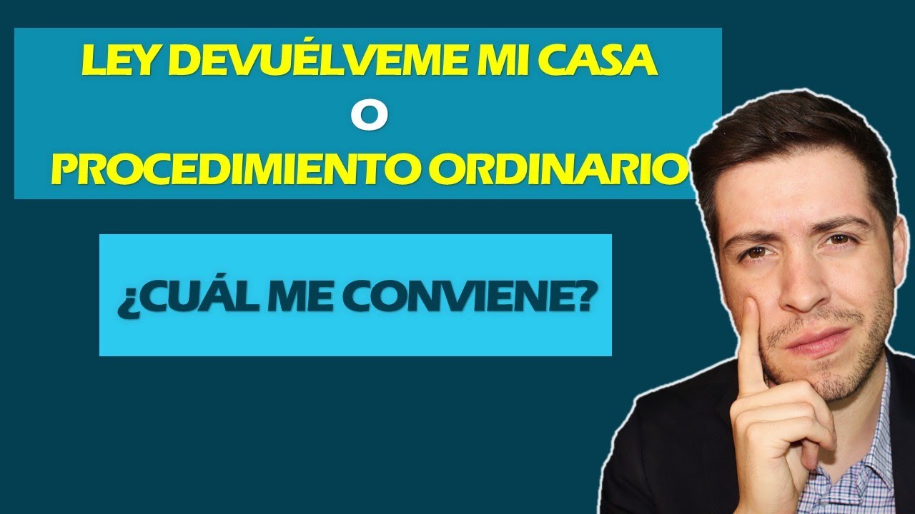 Diferencias entre Ley de Término de Contrato y Ley Devuélveme mi Casa