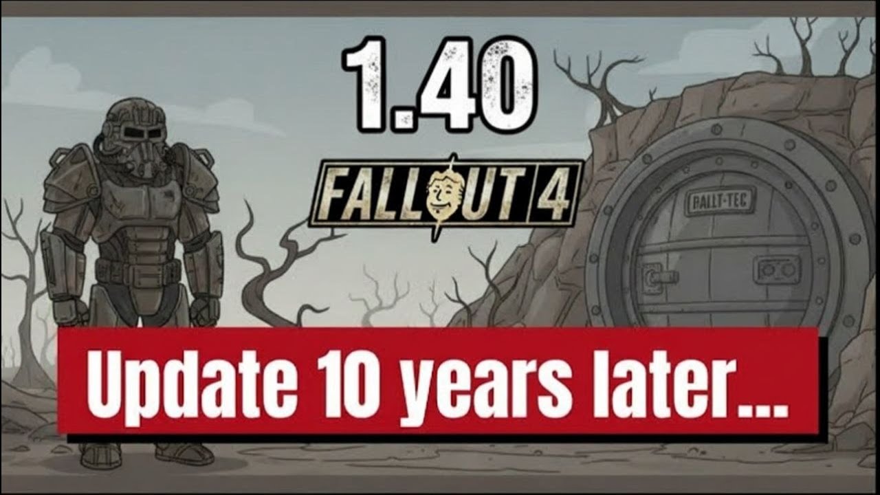Fallout 4 Update 1.40 patch | They updated it&hellip; 10 years later! (DLC bug IS FIX)