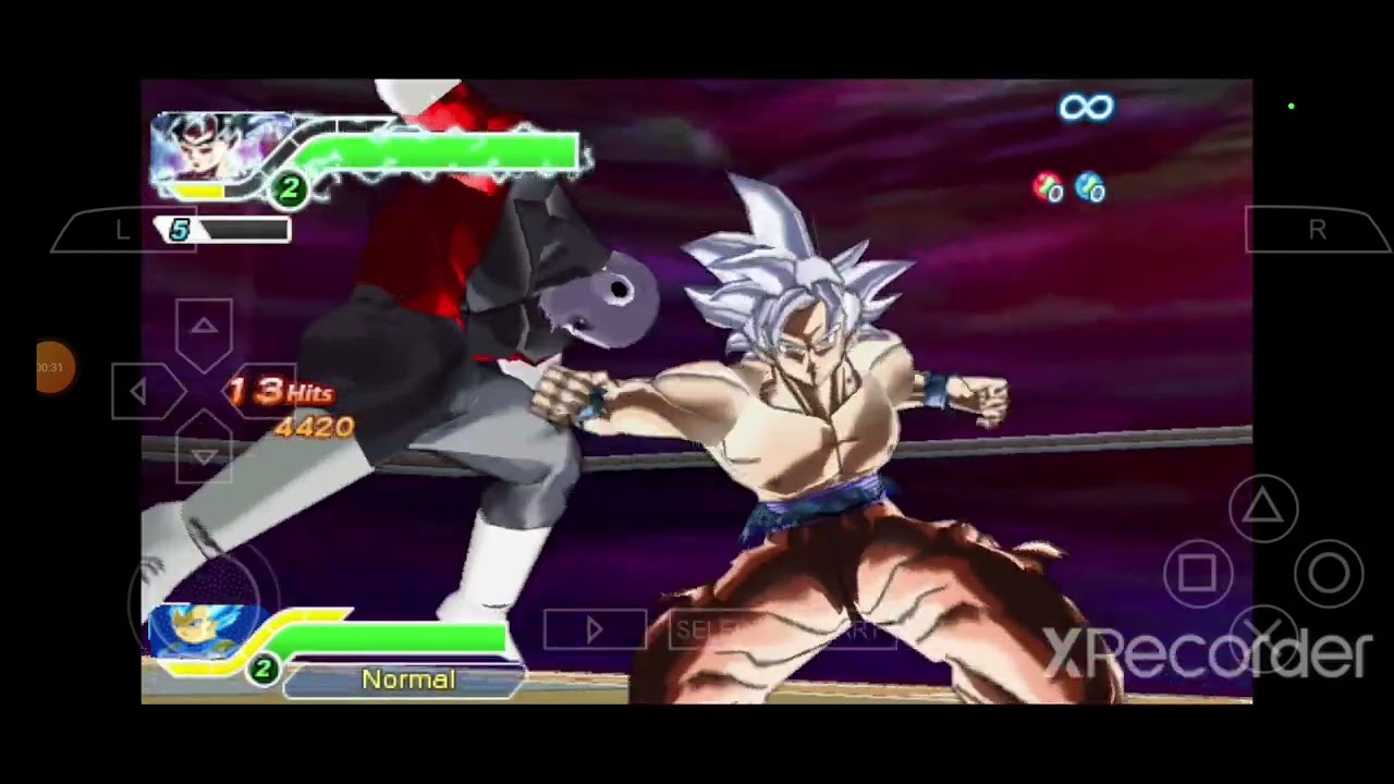 Goku Ultra Instinct Special Move | Dragon Ball Z Tenkaichi Tag Team | Goku vs Jiren