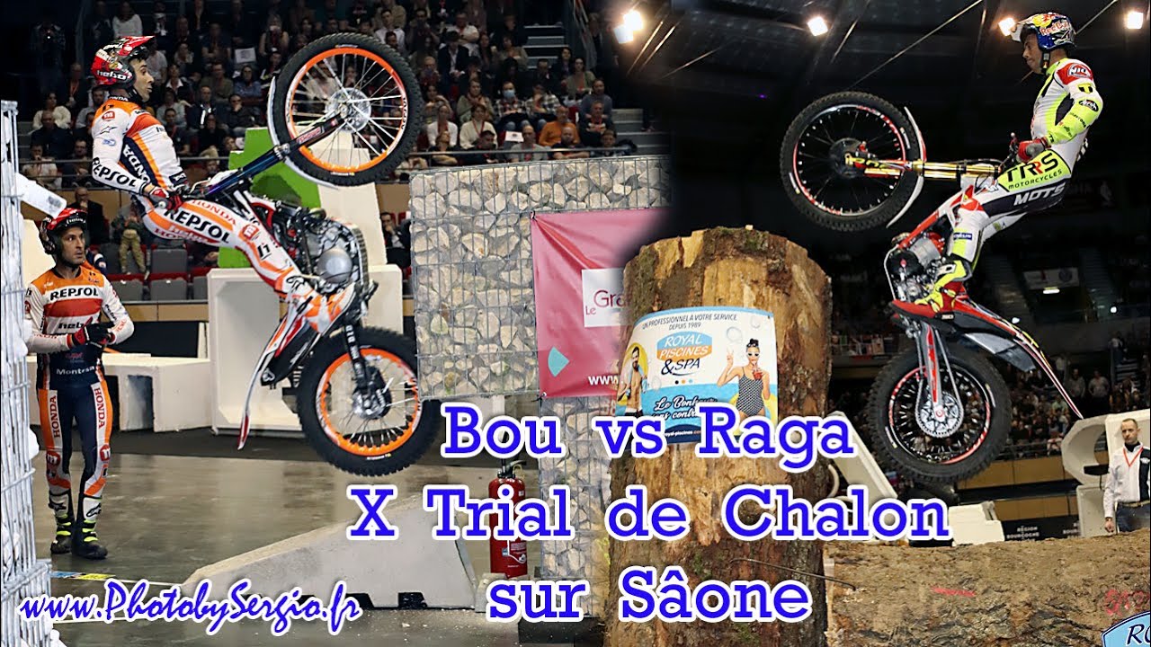 Toni Bou vs Adam Raga - X Trial de Chalon sur Sâone 2022