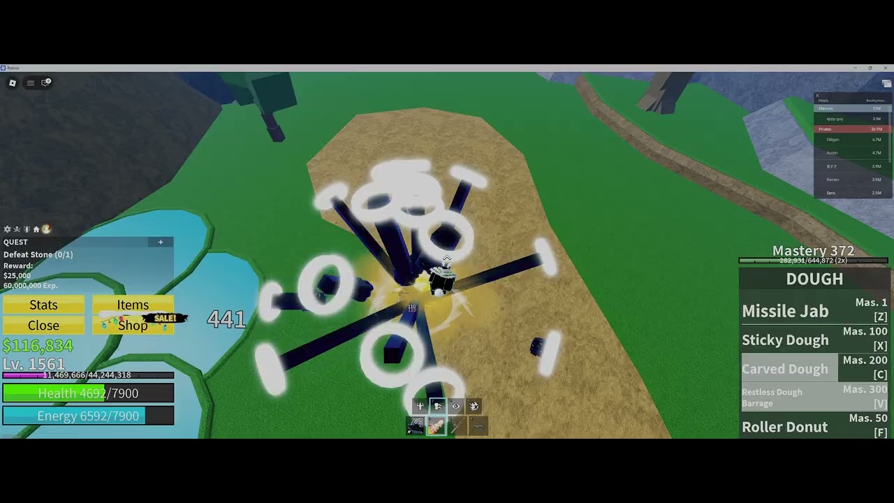Let's play: BloxFruits