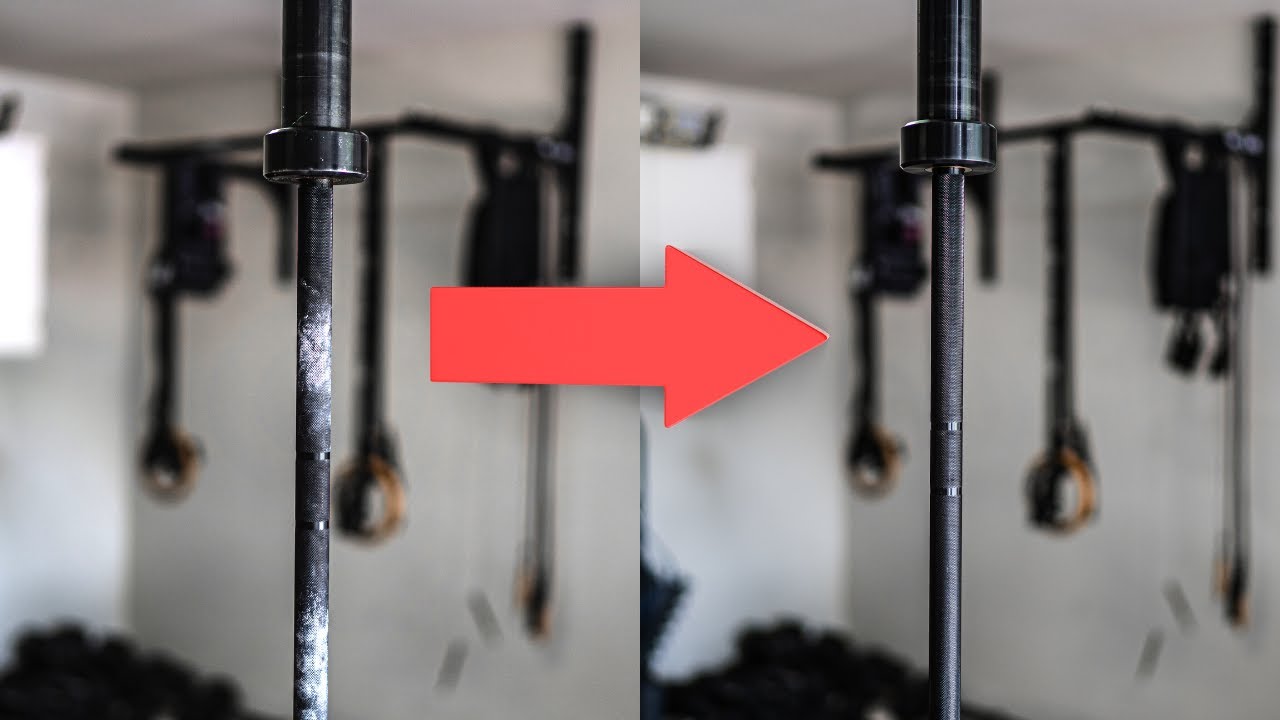 How To CLEAN Your Barbell At Home (Remove Chalk, Dirt, & Rust)