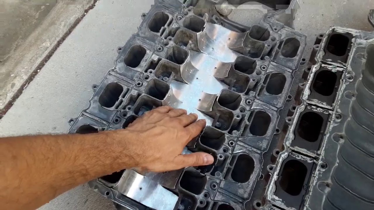 Audi S6 5.2 V10 carbon cleaning part 9