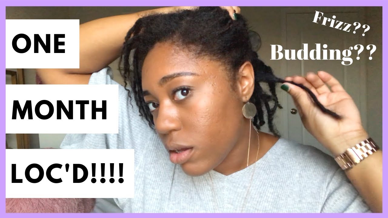 One Month Loc'd! | Starter Locs | Comb Coils | Frizz, Budding, Next Retwist??