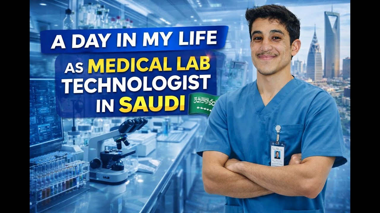 A day in my life as medical lab as medical lab technologist in saudi Arabia