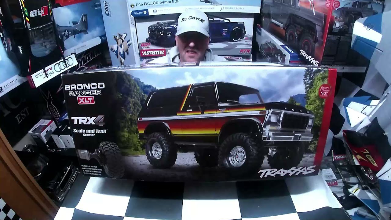 Traxxas TRX 4 Ford Bronco Unboxing DE