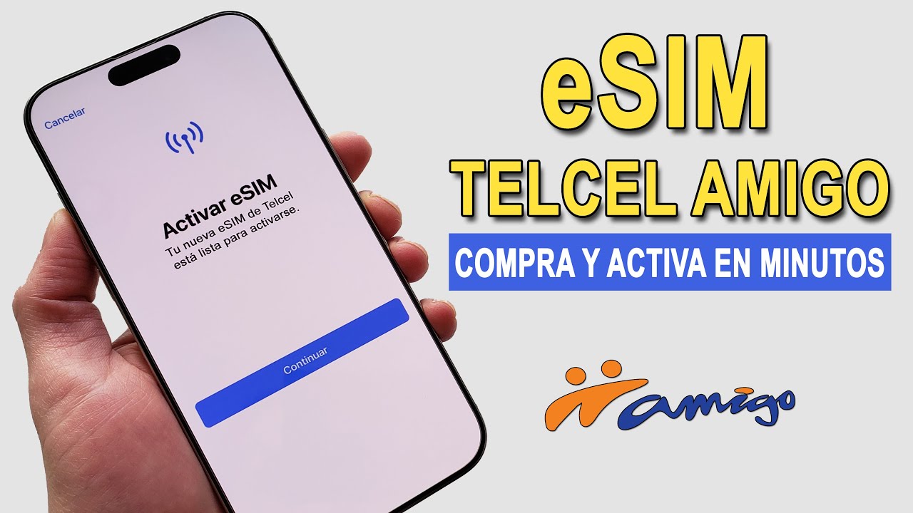 Cómo comprar y activar eSIM TELCEL PREPAGO | Amigo Sin Límite - Guía Paso a Paso 2025