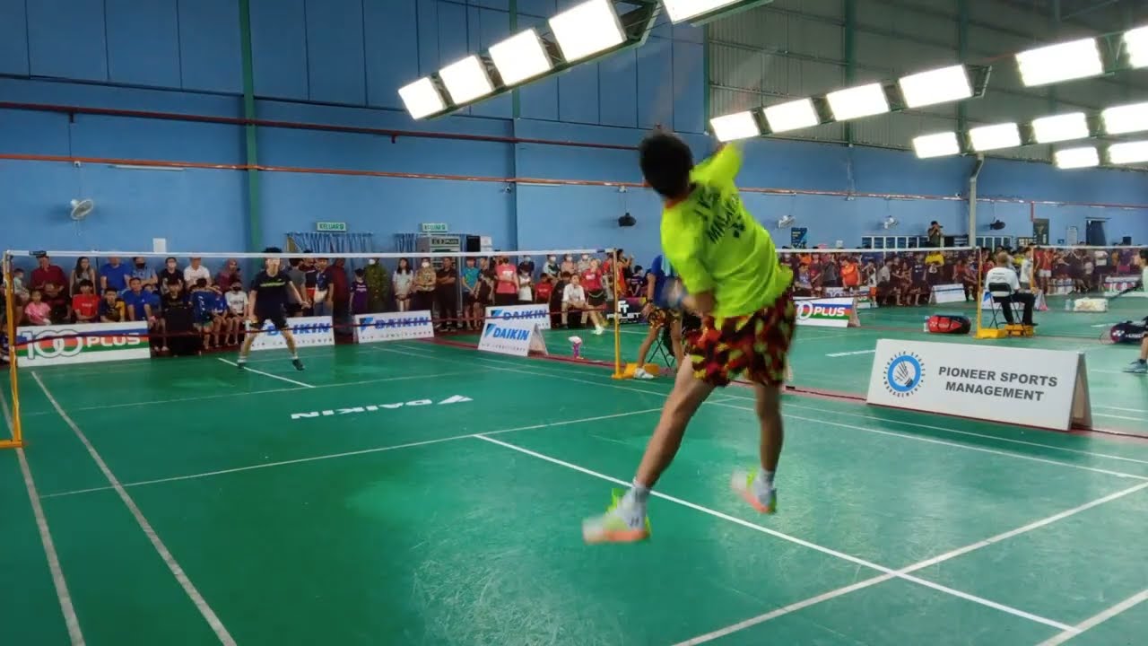 Badminton QF DAIKIN International Boy Single U15 - Jin Khoo Vs Kong Wei Xiang